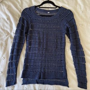 Charlotte Russe Navy Sweater